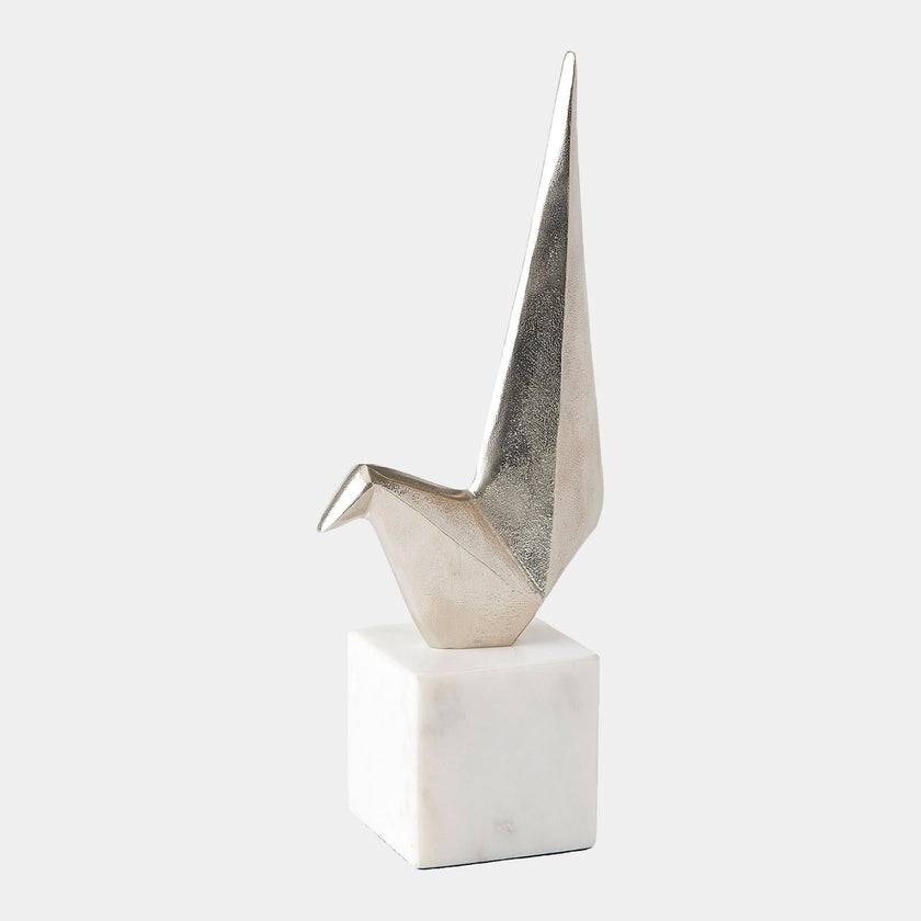 Global Views Sitting Origami Bird