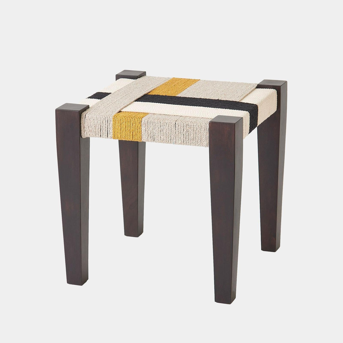 Global Views Fiori Jute Stool