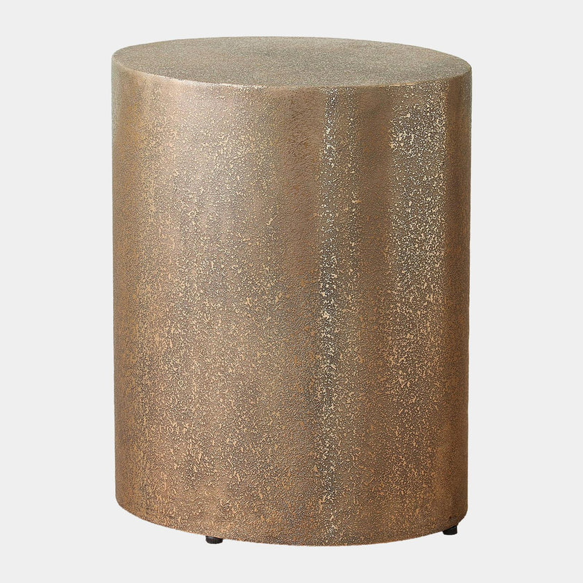 Global Views Arwen Texture Drum Table