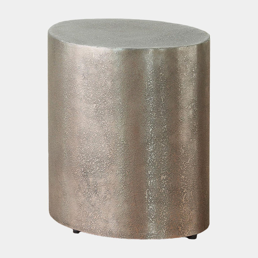 Global Views Arwen Texture Drum Table