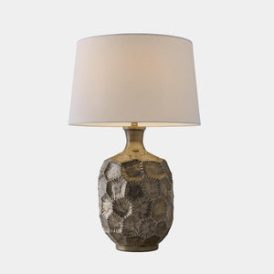 Global Views Cecily Hammered Table Lamp