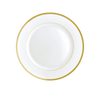 Christofle Malmaison Porcelain Dessert Plate Gold 21 Cm