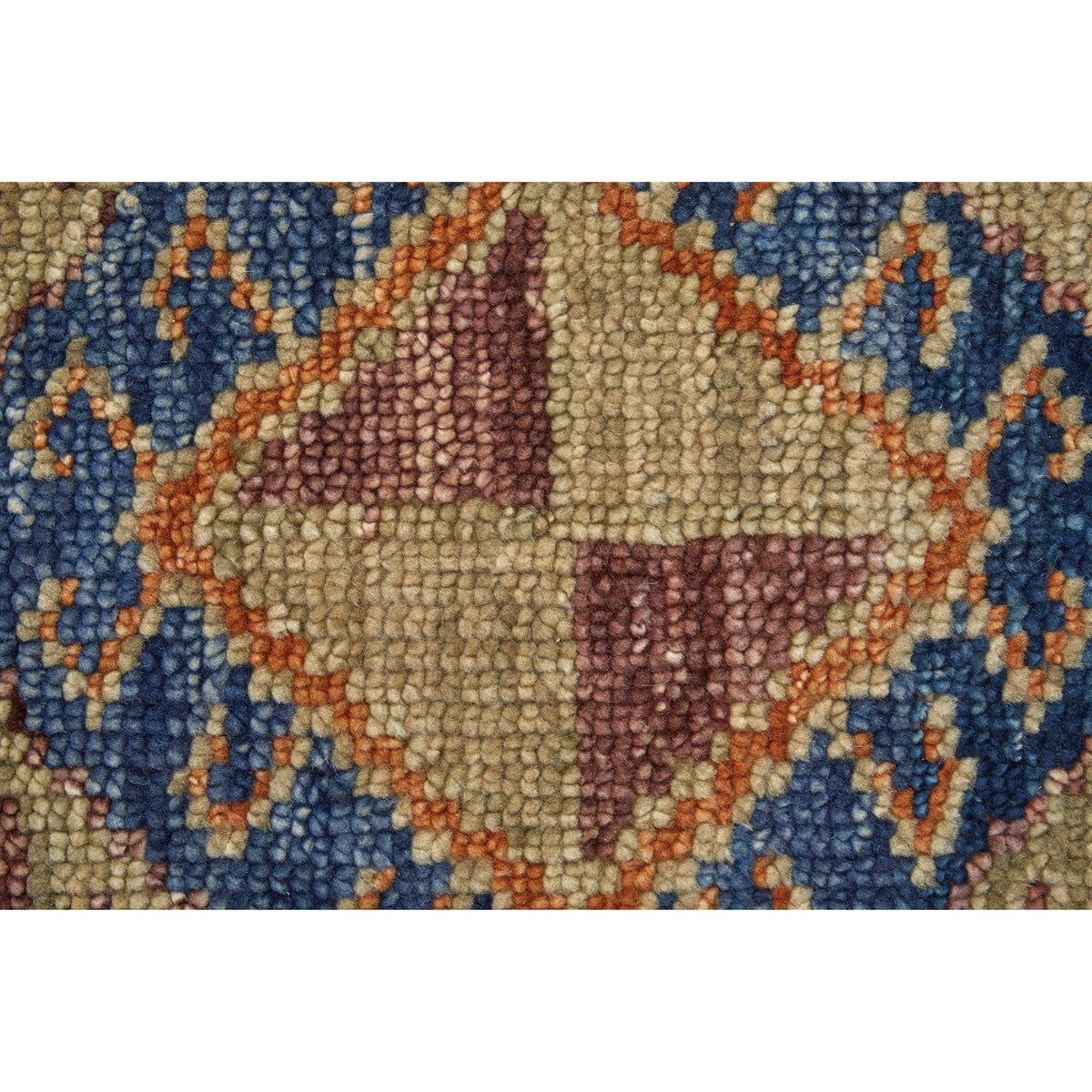 Feizy Fillmore 6929F Traditional Geometric Rug in Red/Green/Blue