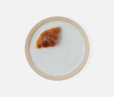 Rivka White Salt Glaze Salad/Dessert Plate - Set of 4
