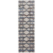 Feizy Mynka 39IFF Transitional Diamond in Tan/Ivory/Blue