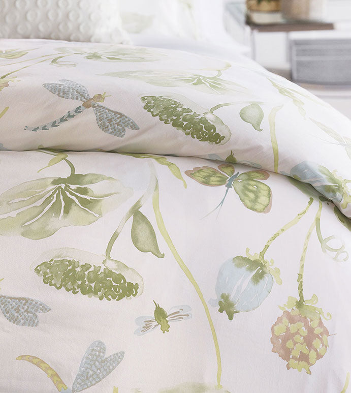 Eastern Accents Carlotta Floral Duvet Cover