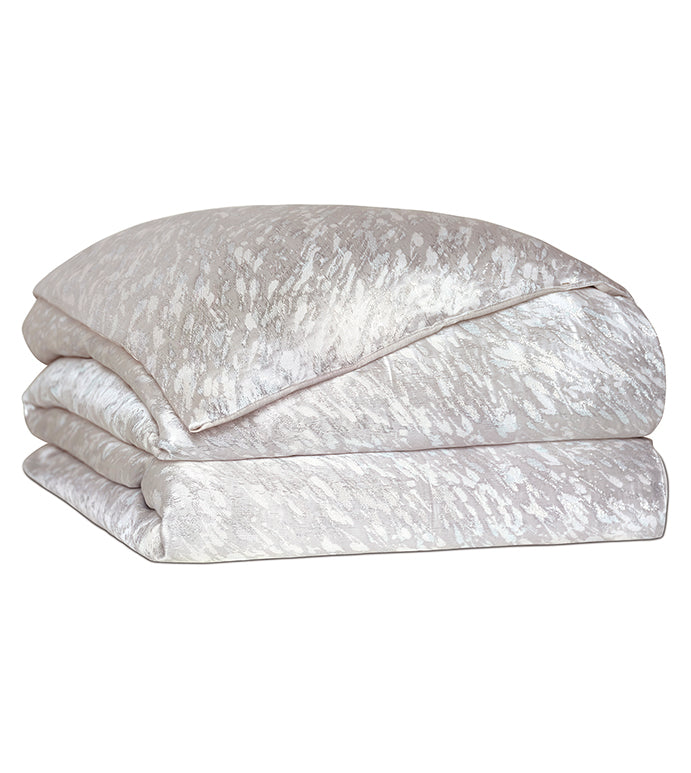 Eastern Accents Vionnet Platinum Duvet Cover