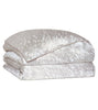 Eastern Accents Vionnet Platinum Hand-Tacked Comforter