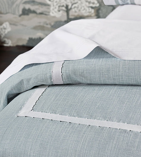 Eastern Accents Amberlynn Mitered Picot Hand-Tacked Comforter