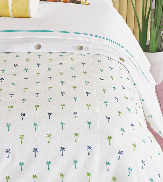 Eastern Accents Belize Embroidered Duvet Cover