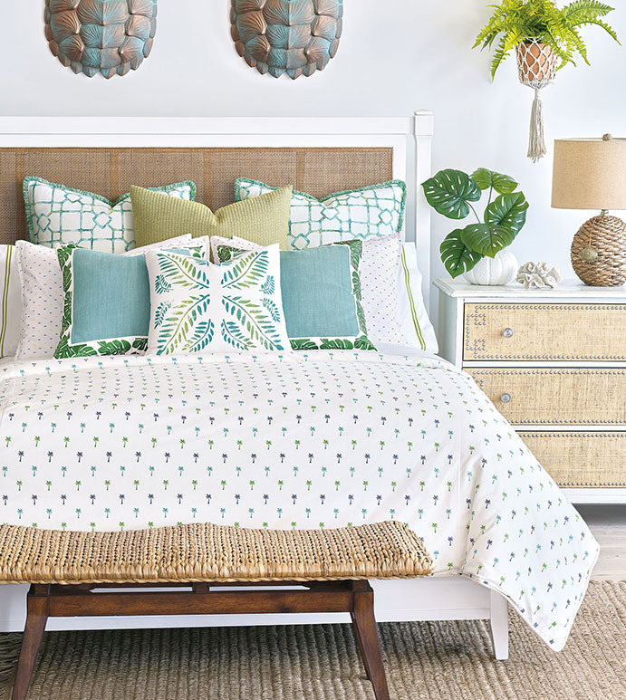 Eastern Accents Belize Embroidered Tacked Comforter