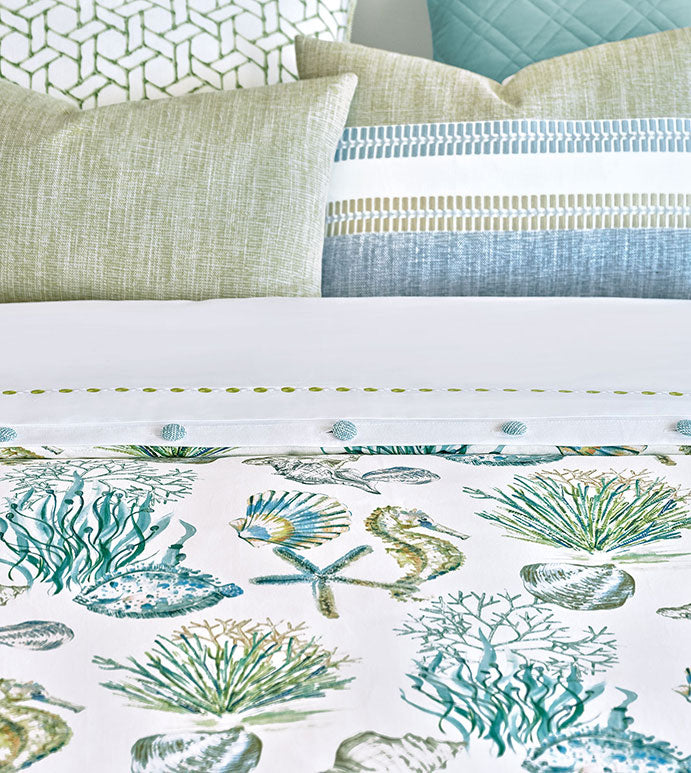 Eastern Accents Grenada Tropical Tacked Comforter