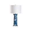 Wildwood Chastity Blue White Lamp