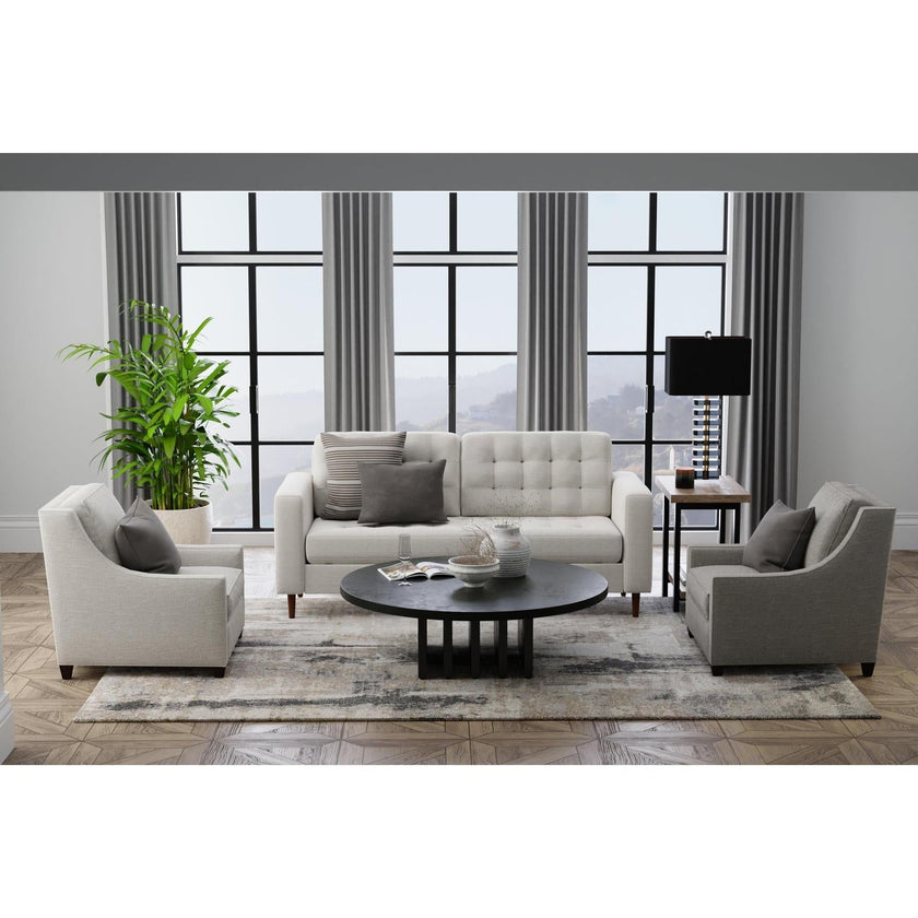 Feizy Richmond 39R7F Modern Abstract Rug in Tan/Gray