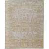 Feizy Eastfield 69FPF Modern Abstract in Yellow/Ivory/Gold