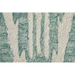 Feizy Wallace 8A40F Modern Chevron Rug in Blue/White