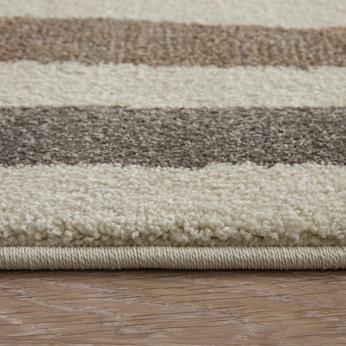Feizy Eden 39QXF Modern Abstract Rug in Ivory/Brown/Blue