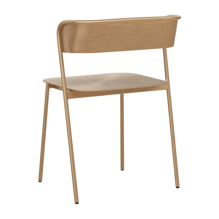 Sunpan Keanu Dining Chair - Antique Gold