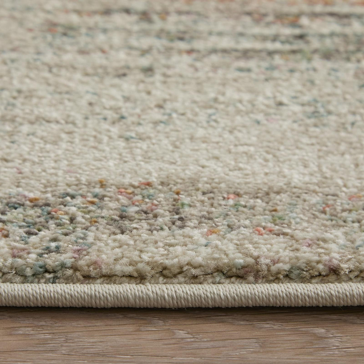Feizy Eden 39QWF Modern Abstract Rug in Ivory/Gray/Green