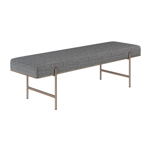 Sunpan Davian Bench - Chacha Grey