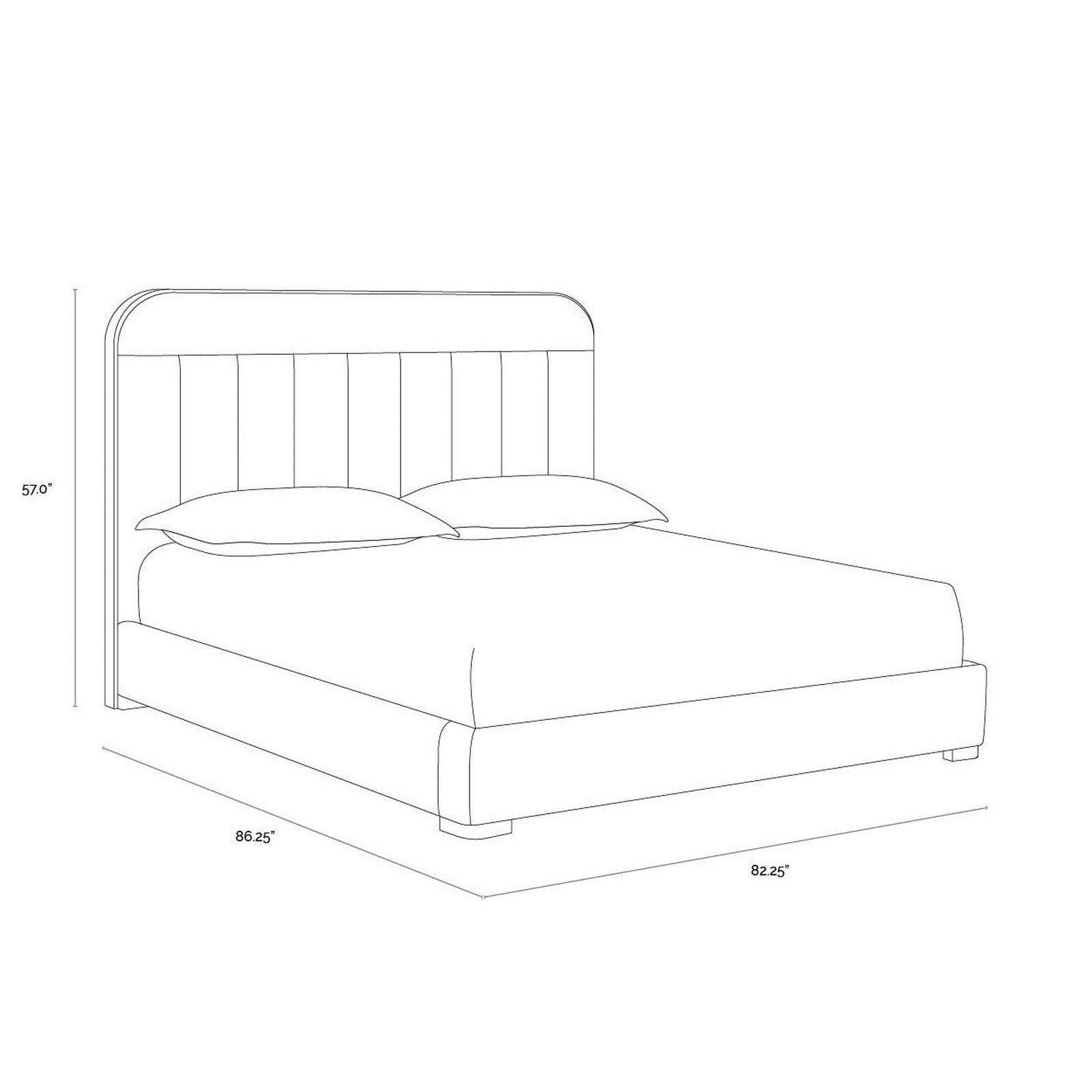 Sunpan Davina Bed