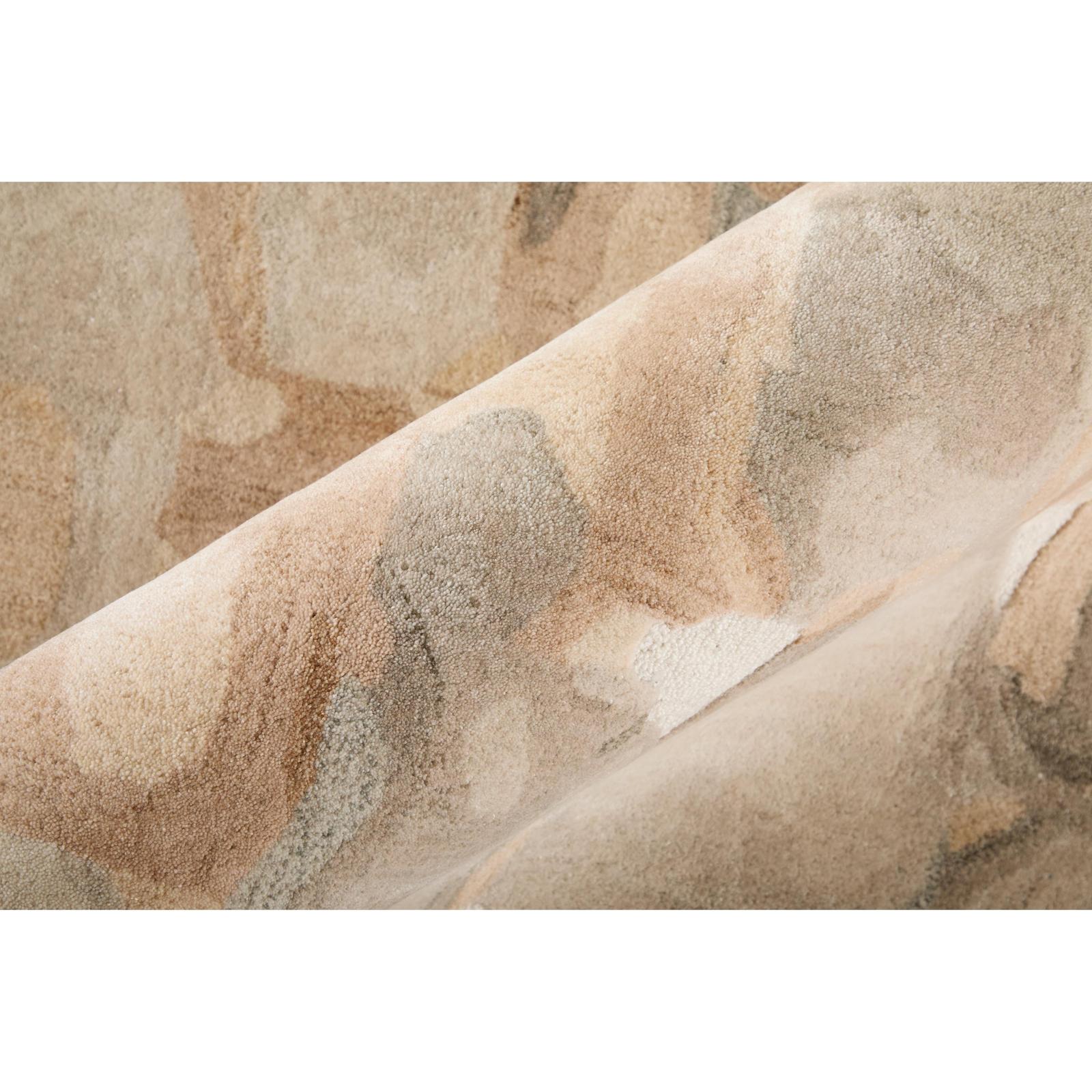 Feizy Kendall 8A61F Modern Abstract Rug in Tan/Gray/Ivory
