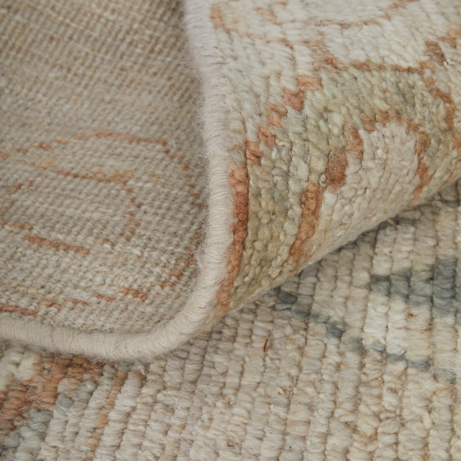 Feizy Kasbah 69G1F Transitional Moroccan Rug in Tan/Orange/Gray