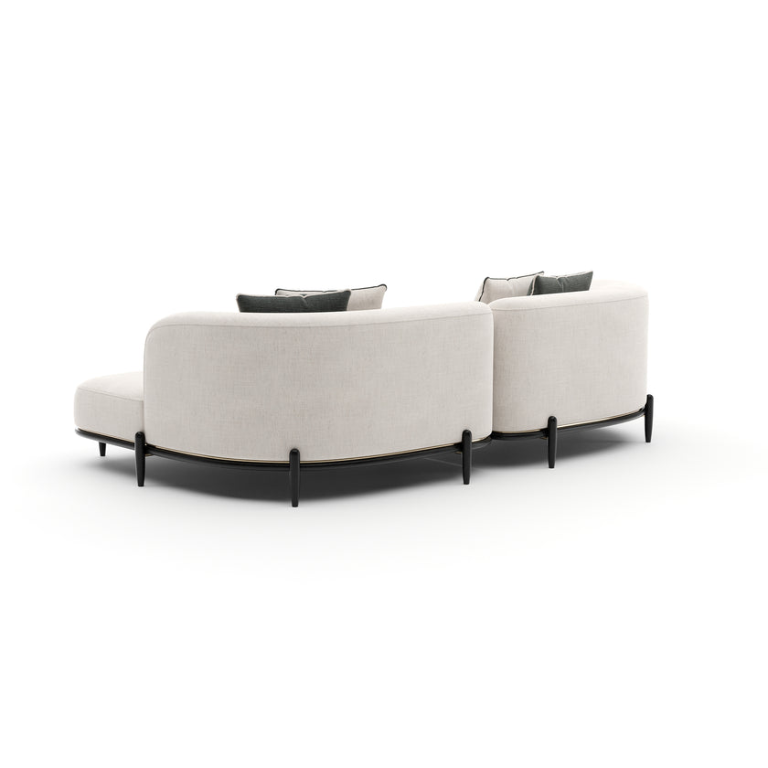 Caracole Madera Sectional