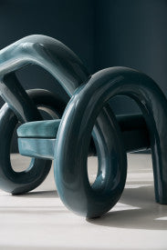 Caracole Gelee Accent Chair-Apatite