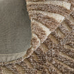Feizy Colton 8A54F Modern Animal Print Rug in Taupe/Tan