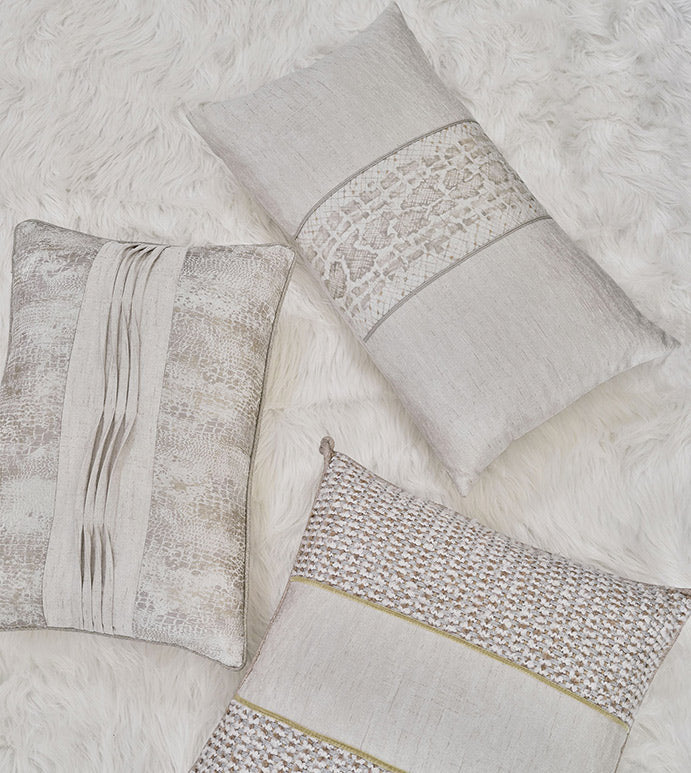 Eastern Accents Elise Pleated Decorative Pillow