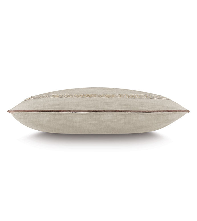 Eastern Accents Emmeline Mitered Gimp Decorative Pillow