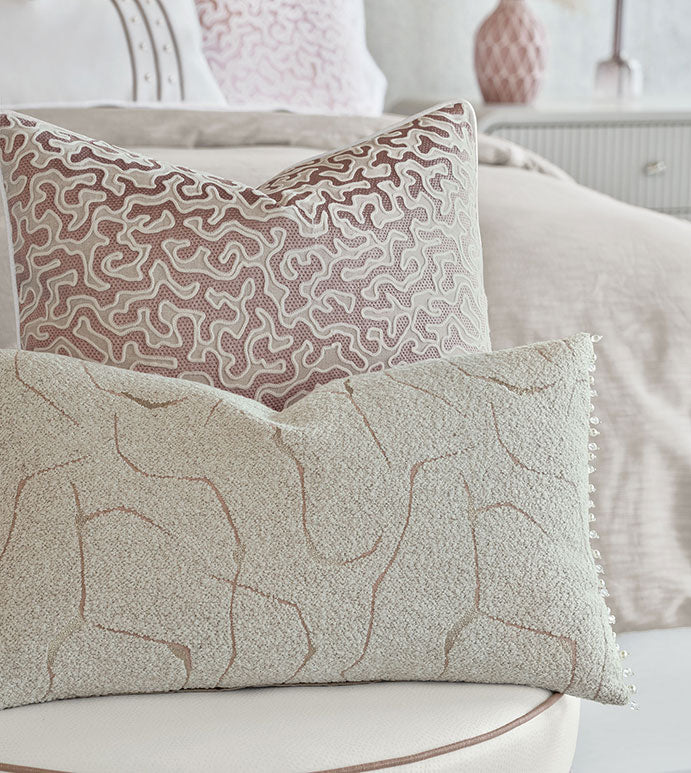 Eastern Accents Emmeline Beaded Decorative Pillow