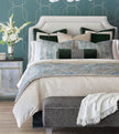 Eastern Accents Esmeralda Velvet Bolster
