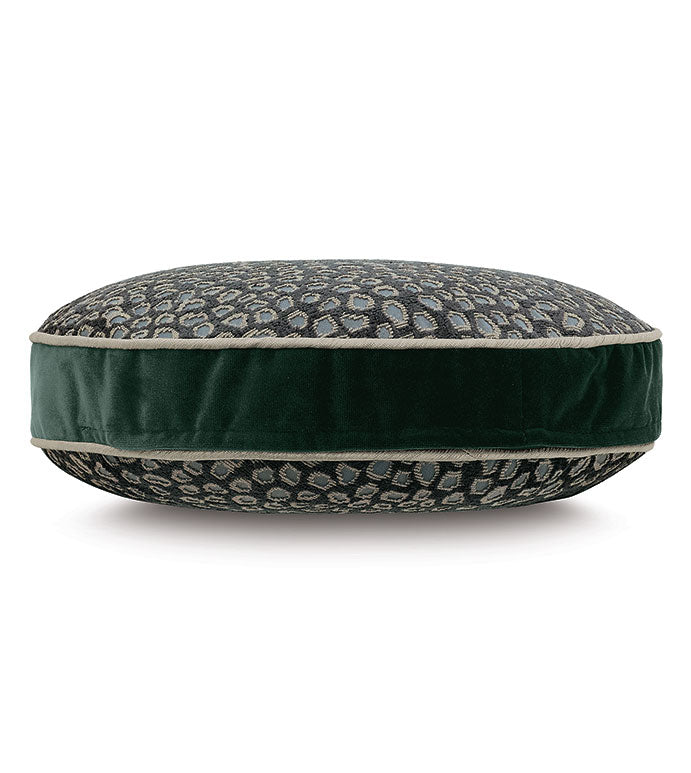 Eastern Accents Esmeralda Ocelot Tambourine