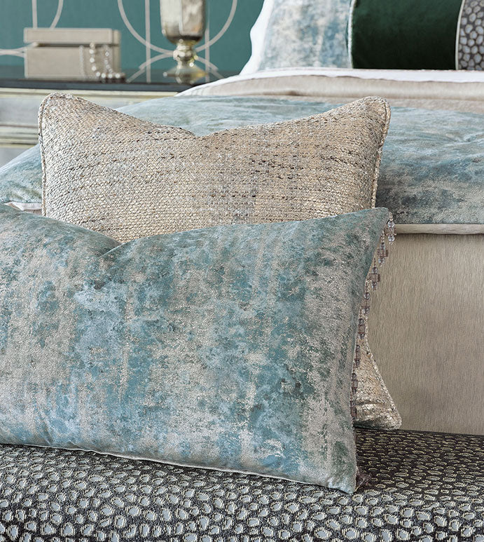 Eastern Accents Esmeralda Sequined Decorative Pillow