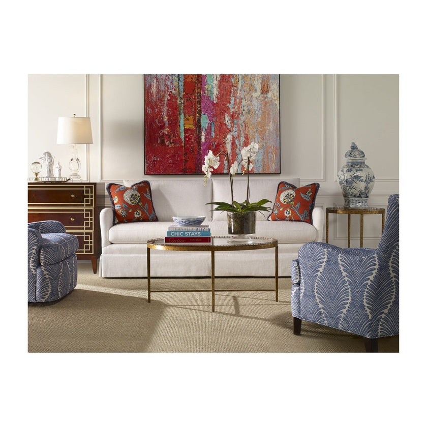 Century Furniture Logan Round Chairside Table