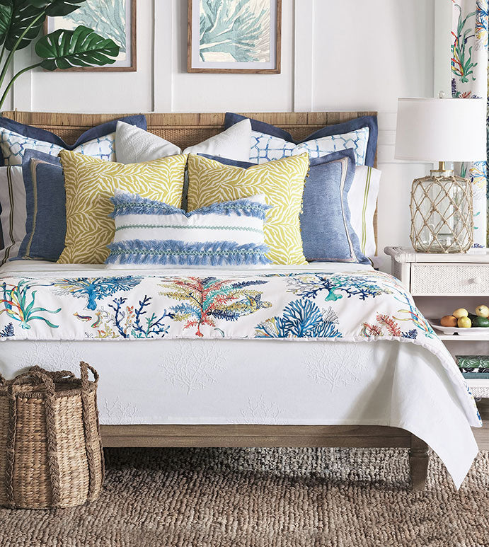 Eastern Accents Castaway Lattice Euro Sham