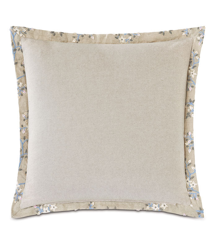 Eastern Accents Amberlynn Embroidered Petit Euro Sham