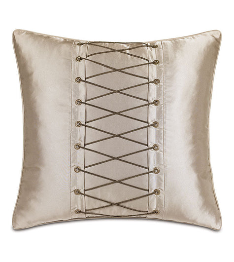 Eastern Accents Arwen Lacing Detail Euro Sham