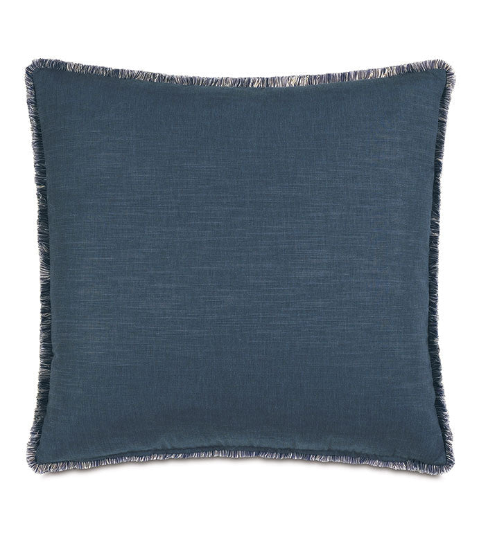 Eastern Accents High Tide Border Trim Euro Sham