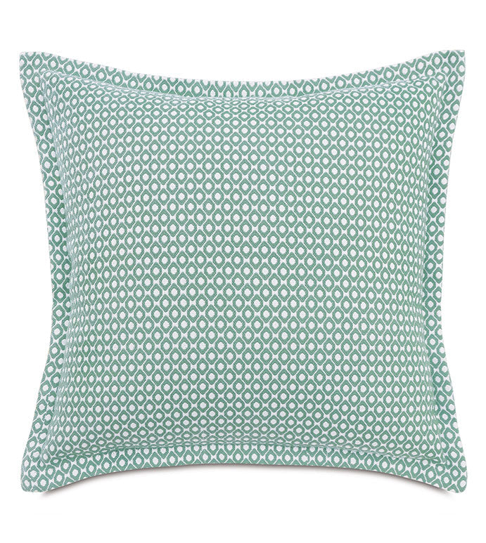 Eastern Accents Belize Birdseye Euro Sham