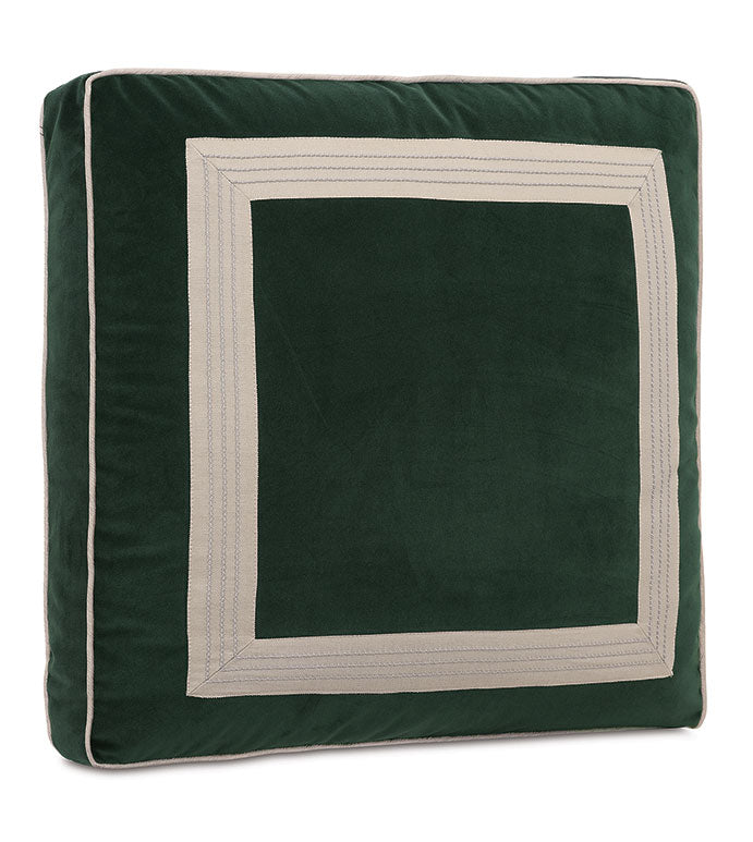 Eastern Accents Esmeralda Velvet Euro Sham