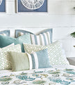 Eastern Accents Grenada Embroidered Euro Sham