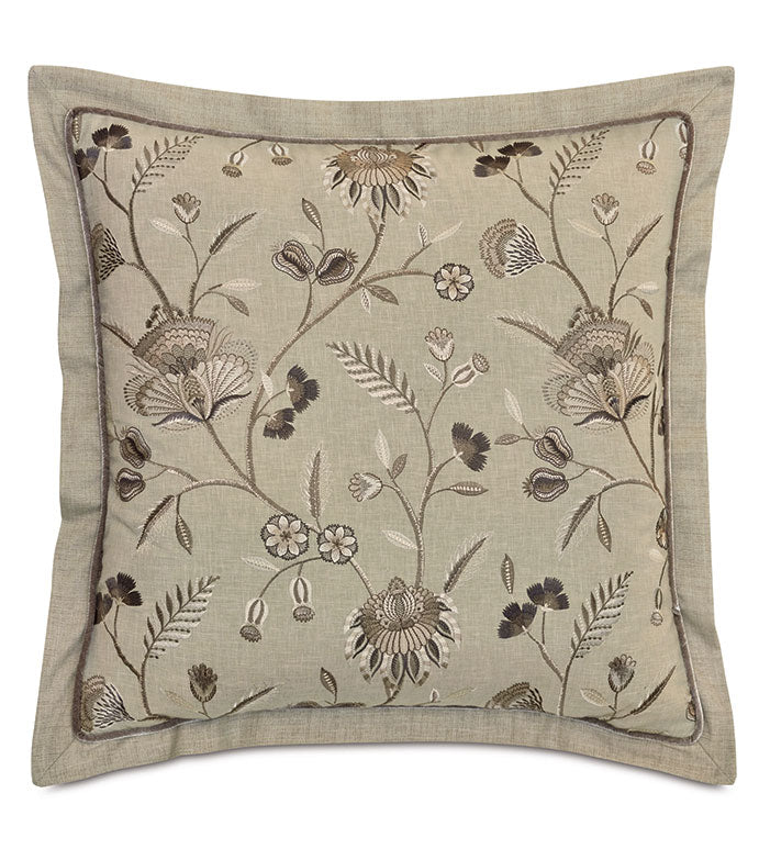 Eastern Accents Rosecliff Floral Euro Sham