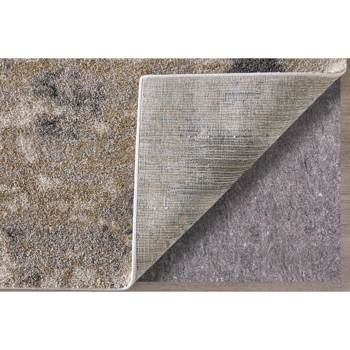 Feizy Richmond 39R7F Modern Abstract Rug in Tan/Gray
