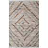 Feizy Beckett 0724F Transitional Geometric in Ivory/Gray/Tan