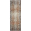 Feizy Eden 39QPF Modern Abstract Rug in Ivory/Taupe/Pink