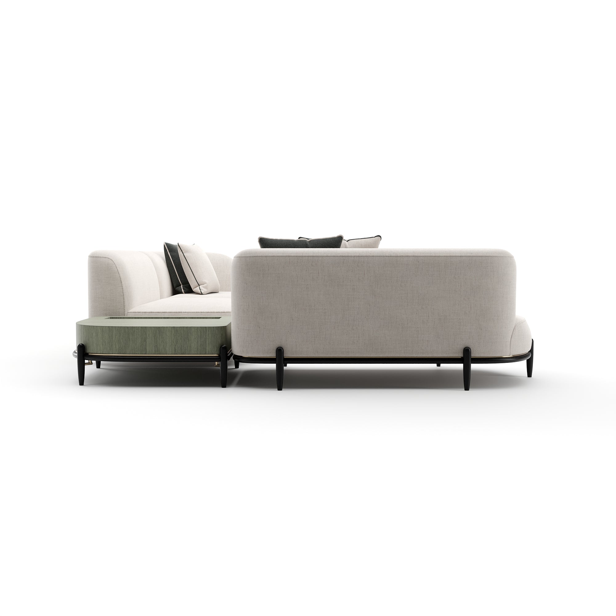 Caracole Madera Sectional