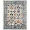Feizy Springfield 8A46F Traditional Floral & Botanical Rug in Blue/Gray/Ivory